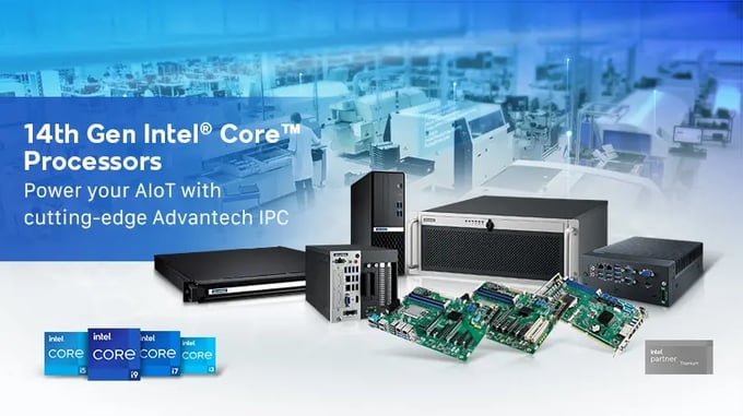 Advantech mise sur Intel Core 14ᵉ génération pour doper l’industrie